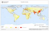 Population density - Food and Agriculture Organization Population density FAO - AQUASTAT, 2016 Disclaimer The designations employed and the presentation of material in this publication