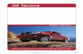 2006 Tacoma 4x4 eBrochure - Auto-Brochures.com|Car & … Tacoma_4… · TRD Sport Package #1 (PY) Option Combo I $3,695.00 Option Combo J $3,780.00. TRD Off-Road Package #1 (OC) ...