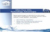 Ultra Pure ClO Technology Advantages · PDF file · 2017-09-04process breaks down the cellular structures of the bacteria, ... No S Sodium Percarbonate Low , V, F, S Ultra Pure ClO2
