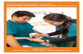 CONTINUING EDUCATION & WORKFORCE DEVELOPMENT CERTIFIED ... · PDF fileCONTINUING EDUCATION & WORKFORCE DEVELOPMENT CERTIFIED NURSING ASSISTANT. ... training programs featuring a wide