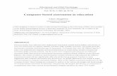 Computer-based assessment in education - Lucid · PDF filebook ‘Psychological Assessment of Reading’ ... of computer-based assessment in education, ... are essentially drill-and-practice