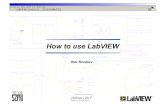 How to use LabVIEW - plasma.szfki.kfki.huplasma.szfki.kfki.hu/LabView/SeminarPart2/SZFKISeminarPart1.pdfInstrument Digital I/O Control Counter/ Timers Machine Vision Motion Control
