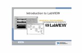 program execution, LabVIEW uses dataflow …falchier/teaching/labview.pdfWhile Loop Structure Block Diagram Toolbar Divide Function Numeric Constant Timing Function Boolean Control