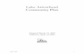 Lake Arrowhead Community Plan - San Bernardino · PDF fileland within the Lake Arrowhead Community Plan area in a manner that preserves the character and independent identity of the