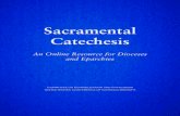 An Online Resource for Dioceses and · PDF fileSacramental Catechesis: An Online Resource for Dioceses and Eparchies was developed as a resource by the Committee ... The Church as