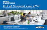 End of financial year offer - IKEA. · PDF fileEnd of financial year offer ... Magazine file, set of 2 white 202.039.59 $14.99 KNODD ... MALM $279 Chest of 6 drawers, white 302.145.56