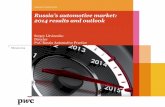 Russia’s automotive market: 2014 results and outlook - PwC · PDF fileRussia’s automotive market: 2014 results and outlook February 2015 Sergey Litvinenko Director PwC Russia Automotive