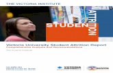 STUDENATTRITION - Victoria University · PDF fileVictoria University Student Attrition Report ... (project design and oversight) ... Australian Government loan program that helps students