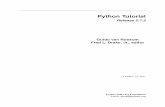 Python Tutorial - · PDF filePython) and Python/C API Reference Manual (in The Python/C API). There are also several books covering Python in depth. This tutorial does not attempt