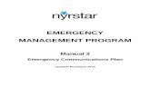 EMERGENCY MANAGEMENT PROGRAM - British …mssi.nrs.gov.bc.ca/MyraFalls/MyraFalls_2014_EPRP_Manual3.pdf · 6.0 SATELLITE PHONE DIRECTIONS ... Mobile Maintenance Superintendent . Jim