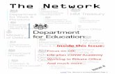 The Network - gov.uk Keith Lemon, Laura Merrin, Richard ranson and Rachel Riley robbie.roberts@education.gsi.gov.uk You Said, We Did Thanks for your feedback! Focus On DfE Meet a Senior