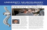 UNIVERSITY NEUROSURGERY Brain and Spinal · PDF fileUNIVERSITY NEUROSURGERY Brain and Spinal Column ... fellowship training in Epilepsy Surgery at ... Miami, Jared Brougham from Oakland