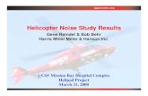 Helicopter Noise Study Results - UC San Francisco · PDF fileHelicopter Noise Study Results Gene Reindel & Bob Behr Harris Miller Miller & Hanson Inc. UCSF Mission Bay Hospital Complex