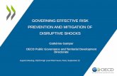 GOVERNING EFFECTIVE RISK PREVENTION AND MITIGATION · PDF fileGOVERNING EFFECTIVE RISK PREVENTION AND MITIGATION OF ... •The rationale for risk prevention and ... Would he be rewarded