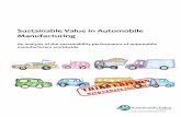 Sustainable Value in Automobile · PDF file5 Conclusions and Outlook ... The study reports the findings of a research project which attempts to analyse the ... Sustainable Value in