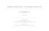 Diaspora Philanthropy: The Philippine Experience Philanthropy: The Philippine Experience I . ... strategy as it masks underlying weaknesses in the financial system. The current growth