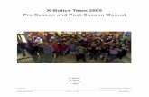 K-Botics Team 2809 Pre-Season and Post-Season Manual · PDF fileK-Botics Team 2809 Pre-Season and Post-Season Manual R. Bearse K ... How to Plan a Skills Development Outdoor Course!