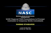 NASC Regional TG20 Presentations to Principal Contractor ... · PDF fileContractor & Temporary Works Consultants RAISING ... to Principal Contractor & Temporary Works Consultants ...