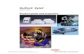DuPont™ Zytel® Product guide and properties - t Link Zytel.pdf · chure “ZYTEL® HTN – Product guide and properties”. ... Oxygen index 4589-1-2 % 28 31 28 Water absorption
