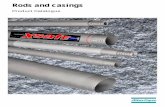 Product Catalogue - Carmina Copco Europe Rods... · Drill rods and casing tubes Atlas Copco Craelius drill rods and casing tubes a r e manufactured from the highest quality material