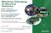 Wireless Charging of Electric Vehicles - Department of · PDF fileORNL is managed by UT-Battelle for the US Department of Energy Wireless Charging of Electric Vehicles Omer C. Onar,