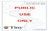TOWNSHIP OF TINY Street Map Index Book PUBLIC USE … Documents/Maps/Complete... · duquette court 21. harras avenue. 13. 14. durie street 9. hastings avenue. 3. dutcher drive 1.