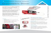 Gravimetric Dosing Systems Gravimetric Doser - Summit · PDF fileThe MCBalance* is the highest standard in gravimetric dosing. It proves its value on a daily basis in all branches,