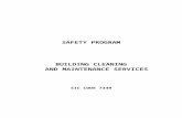 BUILDING CLEANING AND MAINTENANCE … Programs/Building... · Web viewBUILDING CLEANING AND MAINTENANCE SERVICES SIC CODE 7349 For further information on safety programs developed
