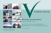 Results presentation - Viridian Group Website - Home presentation Second Quarter 2015 Ian Thom – Group Chief Executive Siobhan Bailey – Group Finance Director 28 November 2014