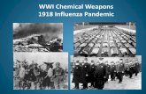 WWI Chemical Weapons 1918 Influenza · PDF fileThe War of the Nobel Chemists. WWI Chemical Warfare. Timeline: French . EtBrOAc. grenades. 1914. ... Chemical and Biological Defense