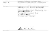 April 2012 MISSILE DEFENSE - Government Accountability · PDF fileand fielding: the Aegis Ballistic Missile Defense (Aegis BMD) with Standard Missile-3 Block IA and Block IB; Aegis