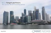 We are target partners Your premier HR and Consulting partner Partners Corporate Profile.pdf · We are target partners Your premier HR and Consulting partner ... Consultants •Market