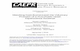 Matching Contributions and the Voluntary Provision of a ...caepr/RePEc/PDF/2006/CAEPR2006-007_updated.pdf · 2 Matching Contributions and the Voluntary Provision of a Pure Public