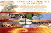 SACRED GEOMETRY & ALCHEMY - Feng shui · PDF fileSACRED GEOMETRY & ALCHEMY EVENT OF THE YEAR 2015 April 2 to 13, 2015 NEW YORK CITY All details: • Sacred Architecture • Geometry