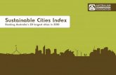 Sustainable Cities Index -   · PDF fileResilience 13 The indicators 15 ... business and government ... The ACF Sustainable Cities Index tracks progress on sustainability in