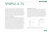 Walls - casas de · PDF fileWALL THICKNESS Should the walls be framed with 2x4s or 2x6s? The 2x6 wall has become increasingly popular in recent years, primarily because it provides