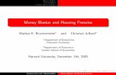 Money Illusion and Housing Frenzies - Princeton Universitymarkus/research/papers/money_illusion... · Money illusion U.K. evidence Cross-country evidence Money Illusion and Housing
