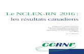 Le NCLEX-RN 2016 : les résultats canadiensccrnr.ca/assets/le-nclex-rn-2016-les-resultats-canadiens.pdf · 3 Le NCLEX-RN 2016 : les résultats canadiens Message de la présidente