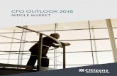 CFO Outlook 2018 - Citizens Commercial · PDF fileWe are pleased to share our 2018 CFO Outlook ... Both upper and lower middle market CFOs believe the future impact of big data will