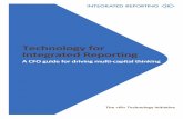 Technology for Integrated Reportingintegratedreporting.org/wp-content/uploads/2016/10/Technology-for... · Technology for Integrated Reporting A CFO guide for driving multi-capital