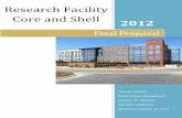 Research Facility - Pennsylvania State · PDF filecurrent plans Research Facility Core and Shell is ... On this job DPR Construction and DPR ... necessary for loads such as seismic.