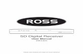 SD Digital Receiver - Luceco LED  · PDF fileSD Digital Receiver User Manual ... • POSITIONING ... The LNB cable MUST BE EARTHED to the system earth for the satellite dish