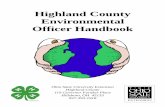 Envionmental Officer Handbook - · PDF fileOhio State University Extension ... It is no secret to anyone that landfills are becoming more ... • Turn the compost when the temperature