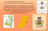 The Municipality of Casalgrande (approx. 19320 … casalgrande.pdfhappenings at the Fabrizio De Andrè Theater, the Sognalibro Library and the Incontro Gallery have always been very