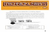 Surface Crack Detection Coating Agent - ThreeBond ThreeBond Technical News Issued July 1, 2006 67 Surface Crack Detection Coating Agent Introduction_____ The present state of the art