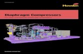 Diaphragm Compressors - Howden Compressor Brochure.pdfThe Howden reciprocating diaphragm compressor ... our diaphragm compressors have been ... compressor specification and the package