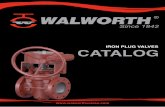 IRON PLUG VALVES CATALOG - The Macomb Group · PDF file  5 WALWORTH ENGINEERING CONTROL WALWORTH QUALITY SYSTEM Certificate API-6D No. 6D-0097 issued by