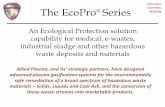 The EcoPro Series Briefing - Allied Plasmaalliedplasma.com/wp-content/uploads/2015/05/EcoPro-Series-exec... · •Silica based minerals, ... • Company owned assets in regional US