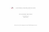 CENTRAL BANK OF  · PDF filePublishing Sector at the Central Bank of Egypt ... Public Finance and Domestic Public Debt ... 1 Johansen Co-integration test