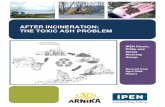 AFTER INCINERATION: THE TOXIC ASH PROBLEM - IPEN · AFTER INCINERATION: THE TOXIC ASH PROBLEM IPEN Dioxin, PCBs and Waste Working Group Re-print from April 2005 Report